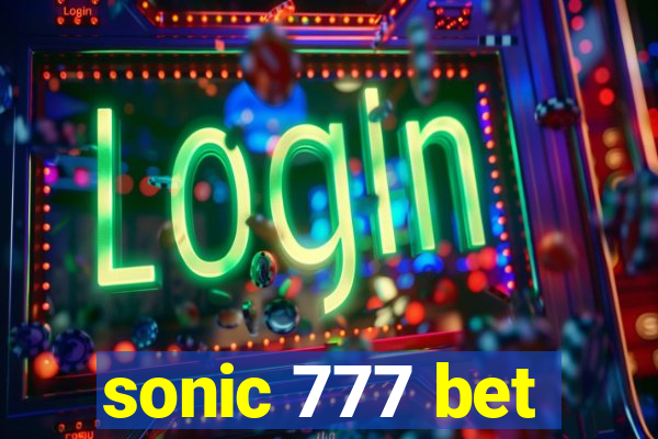 sonic 777 bet